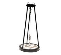 Kisangel Creative Iron Sand Pendulum Desk Decor for Living Room and Office Modern Metal Gravity Sand Ornament for Stress Relief and Desktop Decoration Gift