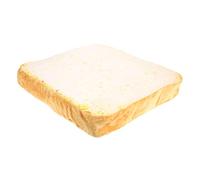 Kisangel Creative Toast Bread Shaped Pet Mattress Cushion Pad for Cats and Dogs Soft Easy to Clean Bed for Sleeping Playing and Resting