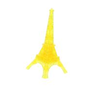 Kisangel Crystal Puzzle Building Blocks Educational Transparent Eiffel Tower for Cognitive Development and Home Decoration gift for for for for for for