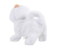 Kisangel Cuddly Pomeranian Dog Toy Boys and Girls Electric Plaything Fun Dog Football Toy
