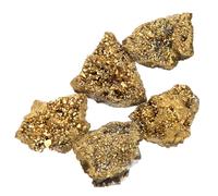 Kisangel Decorative Stones 15-25mm Specimen Stones Unique Irregular Appearance Perfect Desktop Ornaments