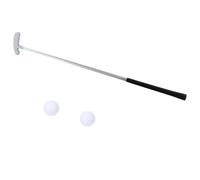 Kisangel Detachable Silver Colour Zinc Alloy Golf Putter with Three-section Folding Rod for Practising Golf Skills Training Equipment and Enthusiasts