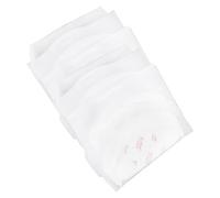 Kisangel Disposable White for Mothers 50pcs Breastfeeding Nursing Pads for Comfortable Feeding Non-Woven Fabric with 3D Three-Dimensional Fit and Waterproof Design, Leakproof Breast Pads