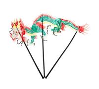 Kisangel DIY Chinese Traditional Shadow Puppet Dance Props Handmade Miniature Theatre for Fun Family Activity Unique Craft for Understanding Chinese Culture Random Dragon Style