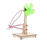 Kisangel Diy Handmade Wind Generator Model Science Experiment Toy Educational Physics Teaching Tool Creative Science Kit for Early Learning Safe and Materials
