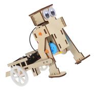 Kisangel DIY Robot Building Kit Stem Science Experiment for Enhances Hands Skills and Creativity Educational Assembly Robotics Model