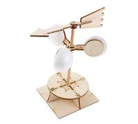 Kisangel DIY Wind Vane Educational Plaything for Safe Assembly Science Kit for Learning About Wind Direction and Exploring