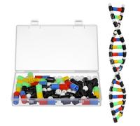 Kisangel DNA Double Helix Model Kit, Biology Science Teaching Aid for Classroom and Student Learning, Easy Assembly DNA Structure Desktop Display, Molecular Genetics Educational Tool