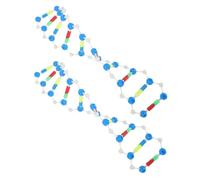 Kisangel DNA Model Kit for Students 2pcs Double Helix Structure Educational Tool Molecular Biology Teaching Aid for Science Classes and Genetics Experiments