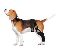 Kisangel Dog Leg Brace for Injury Recovery Adjustable Dog Knee Black Xl Size Foreleg Protector for Pets for Post-surgery Use