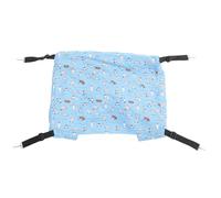 Kisangel Double Pet Bed Hammock Hanging for Cat Cage Soft Fabric Adjustable for Indoor Cats Small Dogs