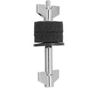 Kisangel Drum Cymbal Stacker Holder Double-Layer Installation and Clamping Knobs for Secure Cymbal Mounting
