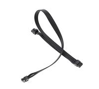 Kisangel Dual Pcie Power Adapter Cable for Graphics Cards Splitter Extension Cord with Firm Connector Easy Installation and Stable Performance for GPU Vga Systems
