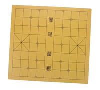 Kisangel Dual Sided Chessboard Elegant Wooden Gobang Chinese Chess Convenient Game Accessory for Family Fun Compact Design for Easy Storage and Travel