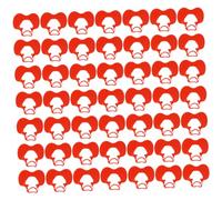 Kisangel Ducks Pecking Proof Glasses 50pcs Livestock Eye Mask for Goose Duck Farm Accessories Easy Install No Affect Increase Poultry Producti