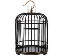 Kisangel Ebony Insect Cage Grasshopper Cage Handmade Storage Holder for Small Crickets Live Food Storage for Insect Box for Cricket Practice Equipment