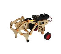 Kisangel Educational Diy Assembly Robot Kit for Boy Girl Scientific Experiment Set with Materials Safe and Eco-friendly Enhances Thinking and Practical Skills for Boys and Girls