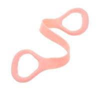Kisangel Elastic Resistance Band for Yoga and Stretching Pink Elastic Stretch Band for Upper Body Strength Posture Correction and Shoulder Neck Workout Home Gym Exercise Equipment for