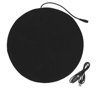 Kisangel Electric Heating Pad For Dogs And Cats Warm Bed Mat Heated Blanket Puppy Cat Heating Pad For Pets Dog Blankets And Kennel Black