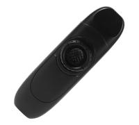 Kisangel Electric Kazoo with Adjustable Tone for Adults - Professional Small Plastic Kazoo Instrument Suitable for Guitar Ukulele Violin Piano - Versatile Beginner Musical Whistle in Obsidian Black