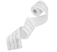 Kisangel Elementary English Word Learning Roll Paper Novelty Toilet Tissue Fun for Boys and Girls Home School Use