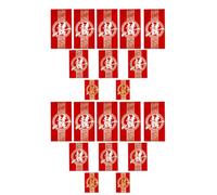 Kisangel Envelopes Easy Packets Red 120pcs Wedding Chinese Money Set for Wedding, Reusable Paper Red Packets with Classic Chinese Style to Operate Design Engagement Banquet