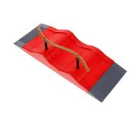 Kisangel Fingerboard Skate Park Obstacles Mini Skateboard Ramp Plastic Skate Deck Fun Finger Toy Diy Fingerboard Realistic Obstacle Course for Birthday Parties