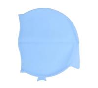 Kisangel Fish Swim Cap Lightweight Soft Silicone Waterproof Swimming Hat for Boys, Foldable Cute Unisex Water Cap for Pool and Beach Activities