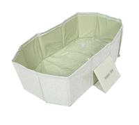Kisangel Foldable Bath Tub for Newborns to Years Portable Lightweight Bathtub with Dual Sitting Reclining Modes Non Slip Soft Foldable Bath for Indoor Travel and Space Saving Storage
