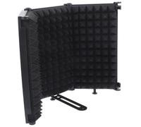 Kisangel Foldable Microphone Filter Noise Reduction Cover Acoustic Absorption Windscreen for Studio Recording and Vocal Booth Noise Control