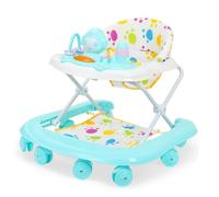 Kisangel Foldable Push Along Walker with Musical Activity Center Interactive Learning Comfortable Seat for Boys and Developing Motor Skills and Coordination