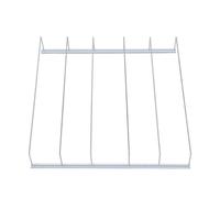 Kisangel Freezer Shelf Organizer 40X40Cm Fridge Drink Can Dispenser Beverage Storage Rack Refrigerator Soda Holder Bottle Organizer for Kitchen