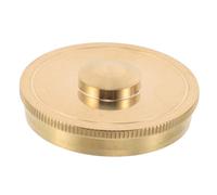 Kisangel French Horn Bottom Cap Spare Part Metal Cover for Brass Instrument Repair Durable Precision Fit Replacement for Restoration and Maintenance Bands and Musicians