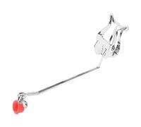 Kisangel French Horn Music Lyre Clip Portable Red Sheet Music Holder Marching Band Accessory for Wind Instruments