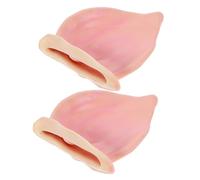 Kisangel Funny Pig Ears Costume Props for Halloween Party Reusable Cosplay Accessory for Masquerade and Festivals Easy to Wear Pig Ears for Carnival and Prank Role Play
