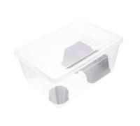Kisangel Gecko Tank Snail and Crab Habitat Reptile Breeding Box Ventilation Holes