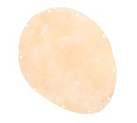 Kisangel Goatskin Drum Skin 20cm African Drum Head Replacement Leather Skin Suitable for Percussion Accessories
