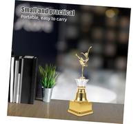 Kisangel Gold Dance Trophy Award Cup for Competitions and School Art Festivals Lightweight Durable Plastic Ballet Trophy with Elegant Design Motivational Souvenir for Dance Winners