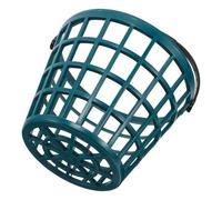 Kisangel Golf Ball Pickup Basket with Handle Plastic Golf Training Ball Holder for Practice and Range Small Size Blue Bucket and Outdoor Use