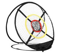 Kisangel Golf Chipping Net with Precision Target for Home and Outdoor Practice Portable Folding Golf Ball Bag Included Efficient Ball Capture for Skill Improvement Easy Setup Training