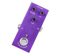 Kisangel Guitar Effect Pedal American Distortion with Analog Chorus Compact Design for Electric Guitar Enhances Creativity Expressiveness for Musicians the Go