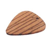 Kisangel Guitar Pick Pendant Vietnamese Agarwood Simple Plectrum Portable Bass Pick Sound Smooth Surface