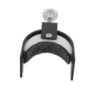 Kisangel Guitar Repair Tools Tool Kit Instrument Neck Support Guitar Neck Rest Lifter for Repair Black Metal Plastic