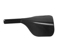 Kisangel Hair Dye Splash Guard Protective Face Cover Black Plastic with Handle for Home Hair Coloring and Haircut Face Mask 11.65X6.10X2.48 Inch