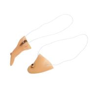 Kisangel Halloween Witch Nose And Chin Prosthetic Set, Realistic Latex Prop