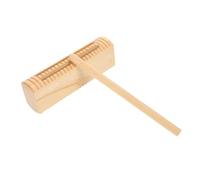 Kisangel Handcrafted Wooden Rhythm Block with Mallet for Preschoolers Portable Musical Percussion Instrument for Early Education Interaction and Sound Exploration at Home Kindergarten