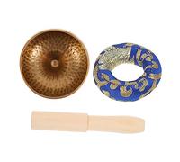 Kisangel Handmade Buddha Sound Bowl Tibetan Singing Bowl for Yoga Meditation Manual Buddhist for Relaxation and Mindfulness Practices