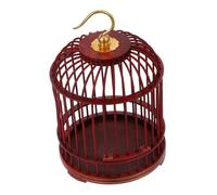 Kisangel Hanging Bird Cage for Small Pets Multi-functional Decorative Cage for Parrots Crickets and Hamsters Design Safe Closure Stylish Home Decor for Birds
