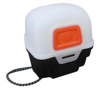 Kisangel Headlight Packing Box Shockproof Plastic Lamp Carrier Wear-Resistant Storage Container for Survival Players Camping and Hiking Outdoor Use