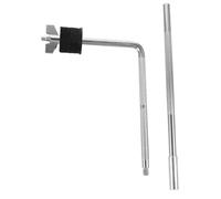 Kisangel Heavy Duty Metal Cymbal Boom Bracket Extension Arm for Drum Set, Stable Cymbal Mount Clamp with Extra Long Boom Rod, Suitable for Snare and Percussion Expansion